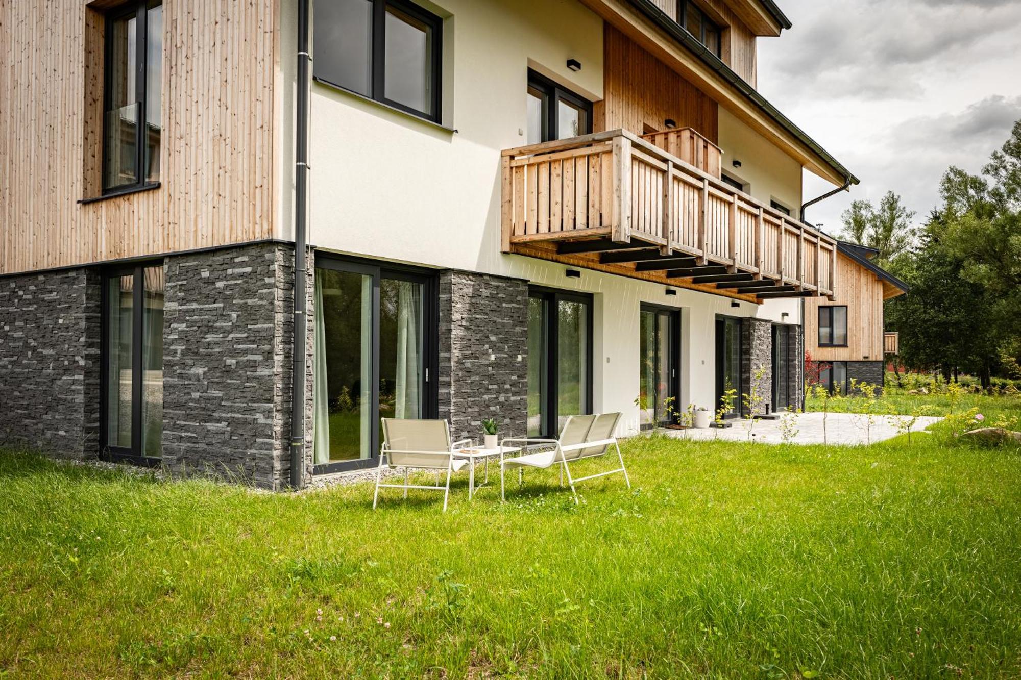 Resort Male Lipno Černá v Pošumaví Kültér fotó